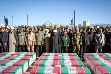 Funeral por los mártires de atentados terroristas en Kerman
