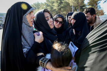 Funeral por los mártires de atentados terroristas en Kerman
