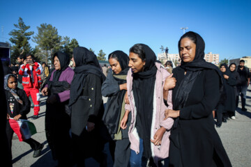 Funeral por los mártires de atentados terroristas en Kerman
