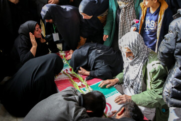 Funeral por los mártires de atentados terroristas en Kerman
