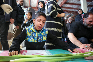 Funeral por los mártires de atentados terroristas en Kerman
