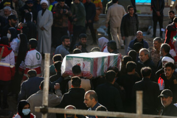 Funeral por los mártires de atentados terroristas en Kerman
