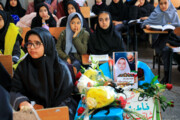 کرمان دھماکے میں شہید ہونے والوں کے کلاس فیلوز کا شہداء سے اظہار عقیدت