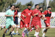İran Milli Futbol Takımı’nın antrenmanı