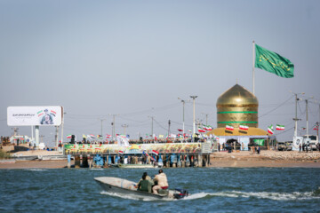 رژه دریایی مشترک ایران و عراق در اروند رود