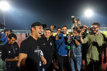 Entrenamiento de la selección iraní de fútbol