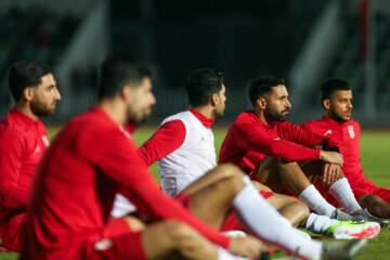 Entrenamiento de la selección iraní de fútbol