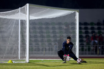 Entrenamiento de la selección iraní de fútbol