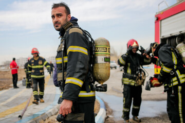 Rescue and relief drills in NW Iran