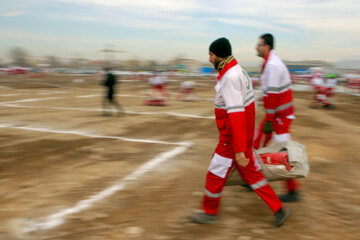 Rescue and relief drills in NW Iran