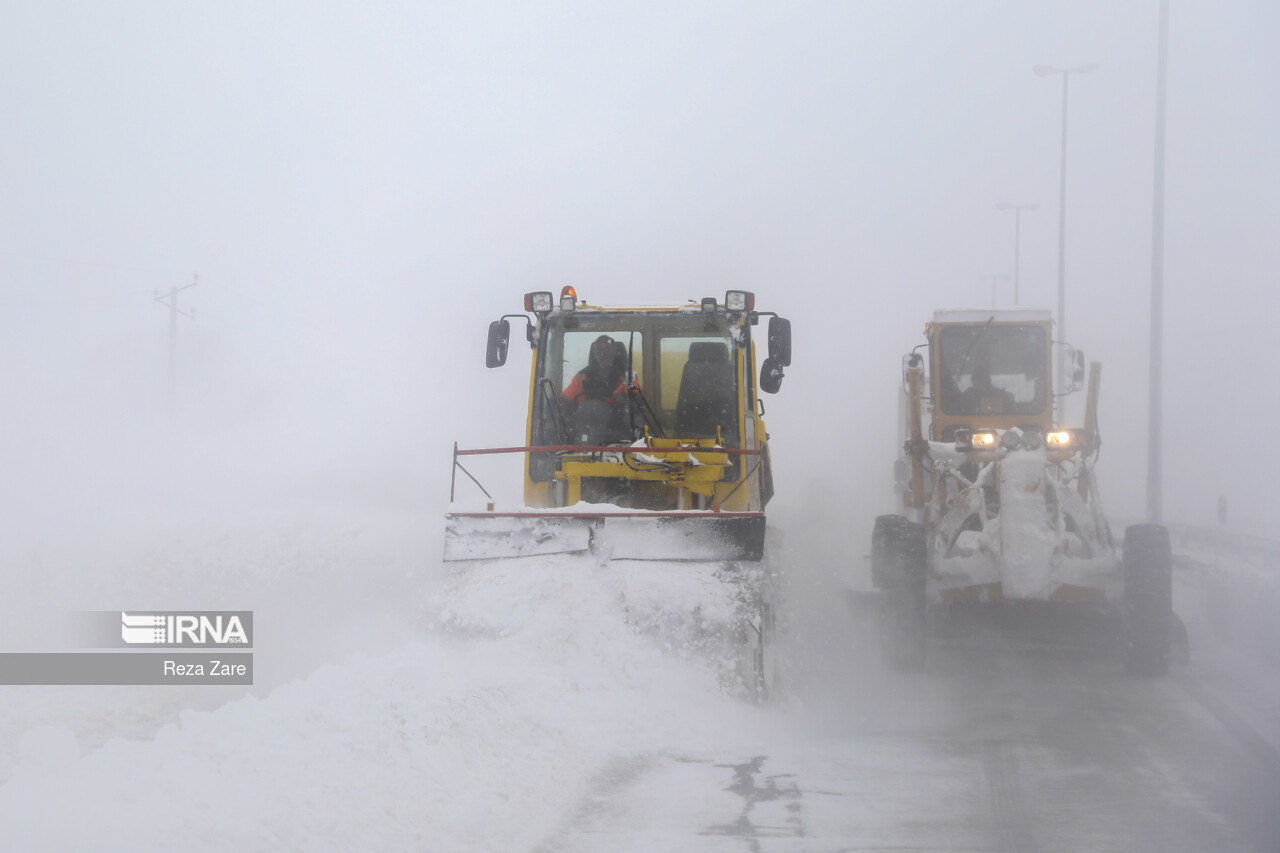 بارش سنگین برف در استان اردبیل؛ شهروندان از سفرهای غیرضروری خودداری کنند