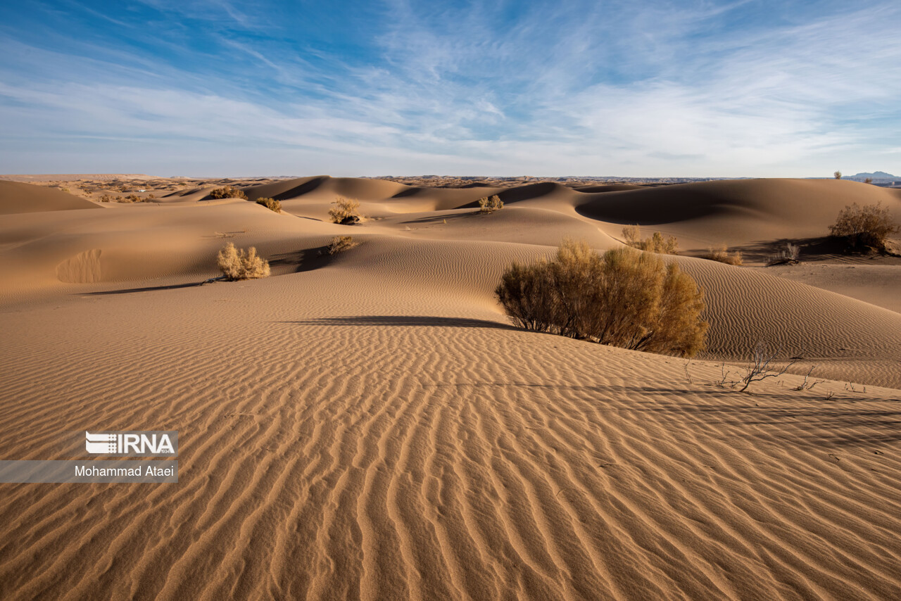صحراء "مصر" في محافظة أصفهان