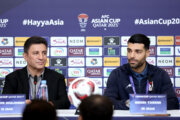 Pressekonferenz der Cheftrainer der Nationalmannschaften Iran und Hongkong