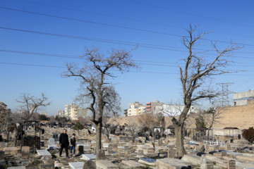 مزارستان امامیه تبریز در روز لیلة‌الرغائب