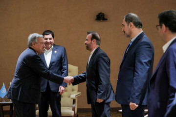 Meeting of Secretary General of United Nations with Iran's First Vice President