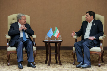 Meeting of Secretary General of United Nations with Iran's First Vice President