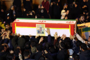 وداع با شهیدان حملات اخیر رژیم صهیونیستی در معراج شهدای تهران