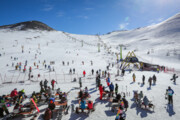 Ouverture de la station de ski de Tochal à Téhéran