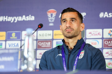 Press conference of Iran, UAE football coaches 