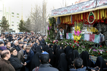 Funeral ceremony of 3 Iran military advisors in Tehran