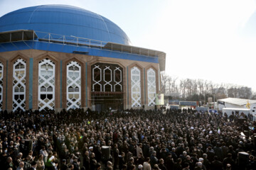 Funeral ceremony of 3 Iran military advisors in Tehran