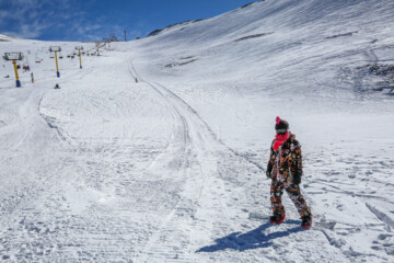 Ouverture de la station de ski de Tochal à Téhéran