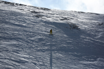 Ouverture de la station de ski de Tochal à Téhéran