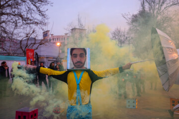 اجراهای خیابانی جشنواره تئاتر فجر