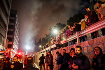 آتش سوزی در بیمارستان گاندی