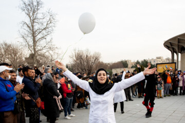 اجراهای خیابانی جشنواره تئاتر فجر- روز پنجم