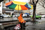 Un día de lluvia en Teherán