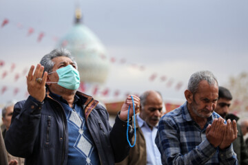 نماز باران در صحن احمدی شاهچراغ (ع) شیراز اقامه شد