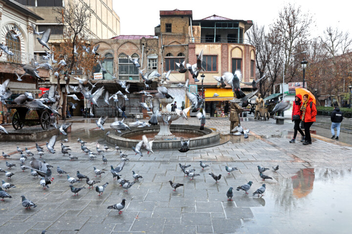 آغوش باز تهران به روی سرمای هوا