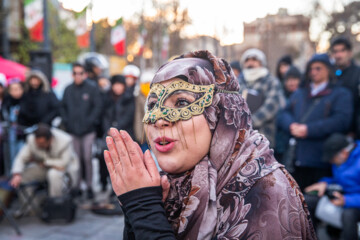 اجراهای خیابانی جشنواره تئاتر فجر- روز هفتم