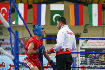 Tournoi international de kick-boxing au nord de l’Iran 