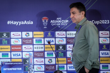 Iran, Syrian football teams press conferences