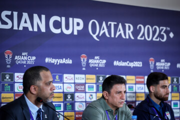 Iran, Syrian football teams press conferences