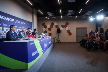 Iran, Syrian football teams press conferences