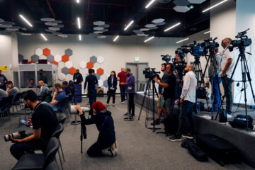 Iran, Syrian football teams press conferences