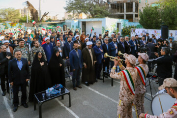 مراسم زنگ انقلاب در اهواز