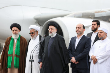 سخنرانی آیت الله «سید ابراهیم رئیسی» رئیس جمهور در فرودگاه بینالمللی شهدای پرواز ۶۵۵ بندرعباس