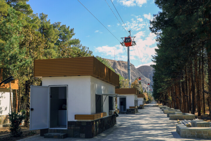 درهای تلهکابین کرمان به روی عموم باز شد