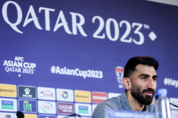 Head coaches of Iran, Japan national teams hold presser