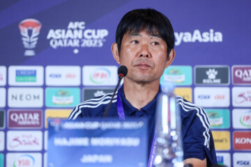 Head coaches of Iran, Japan national teams hold presser