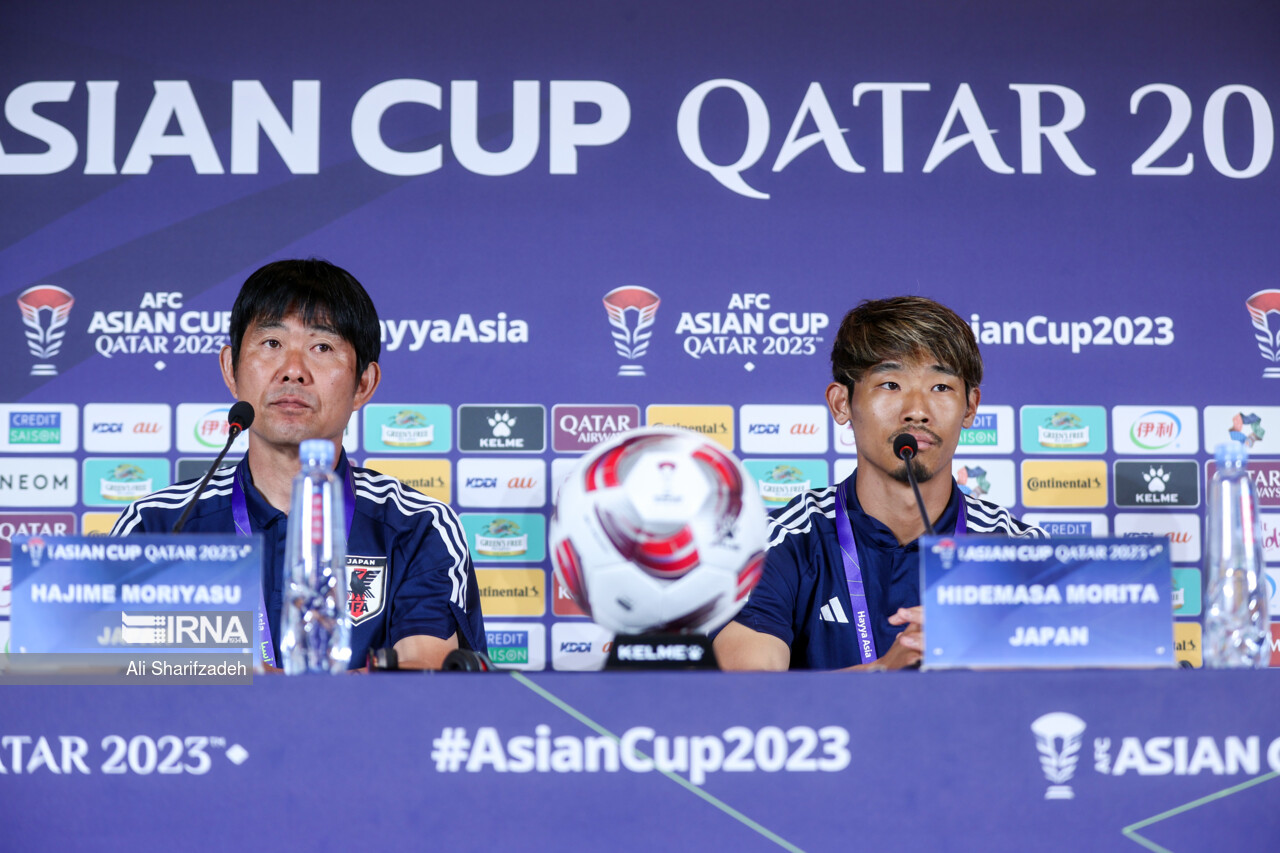 Head coaches of Iran, Japan national teams hold presser Head coaches of Iran, Japan national teams hold presser