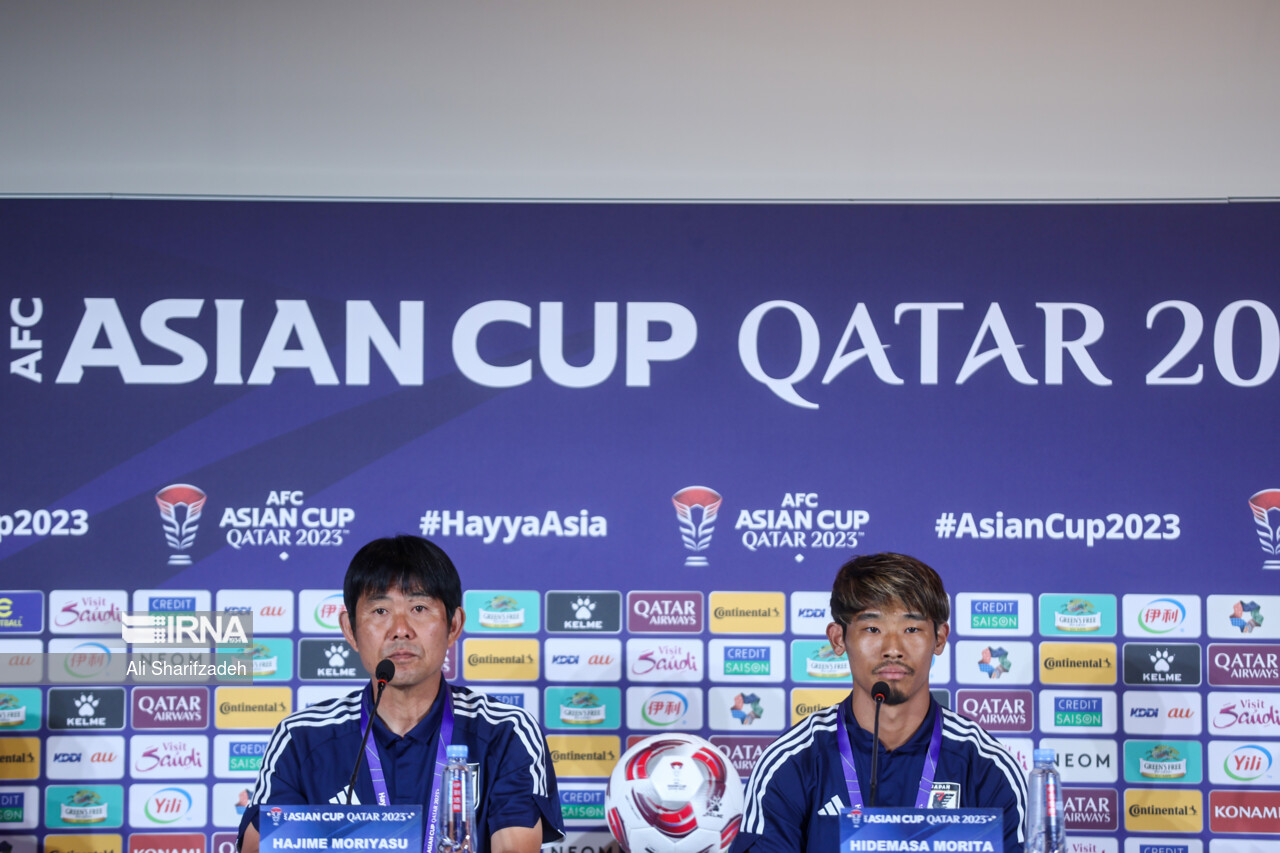 Head coaches of Iran, Japan national teams hold presser Head coaches of Iran, Japan national teams hold presser