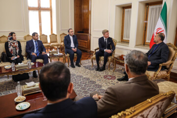 دیدار نماینده ویژه دبیرکل سازمان ملل متحد در امور یمن با وزیر امور خارجه