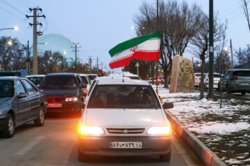 شادی مردم همدان پس از پیروزی تیم ملی مقابل ژاپن