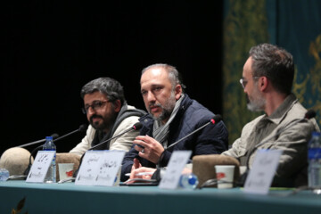 چهل و دومین جشنواره فیلم فجر-  نشست خبری «پویانمایی» ساعت جادویی به کارگردانی «محمد علی بصیری نیک» 