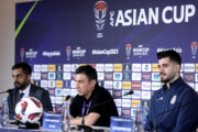 Pressekonferenz der Cheftrainer der Nationalmannschaften Iran und Katar